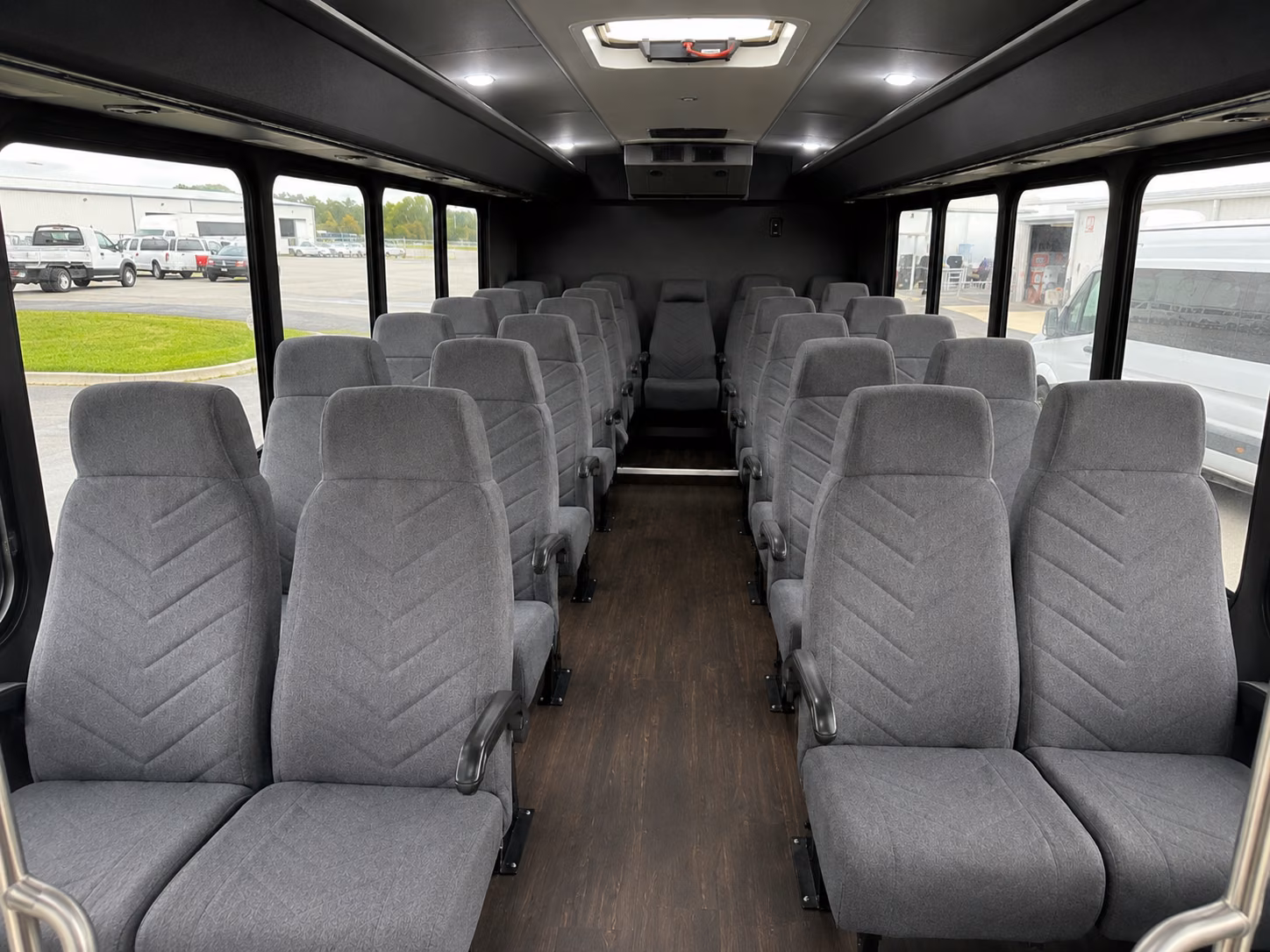 amarillo 20 passenger minibus inside