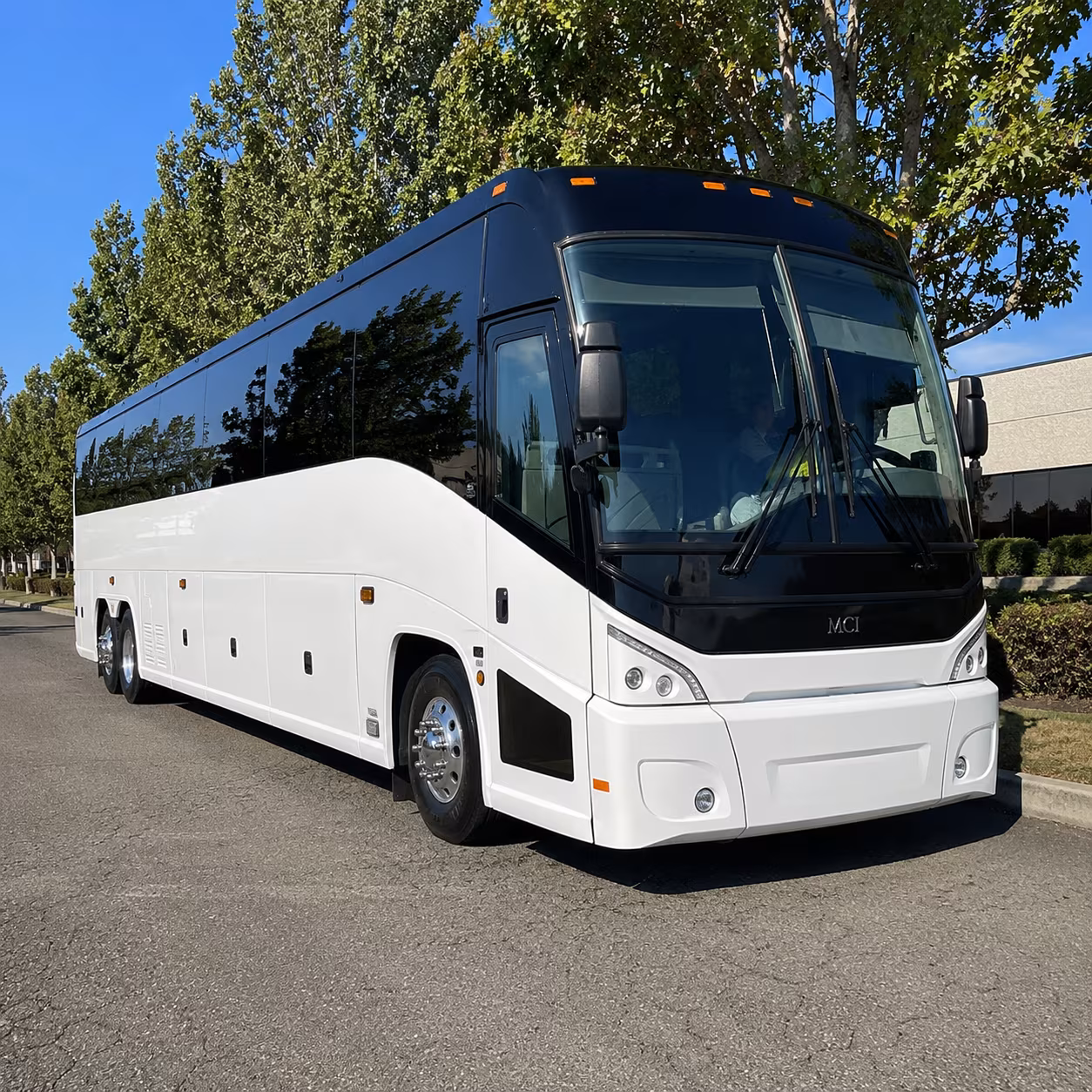 amarillo 50 passenger charter bus