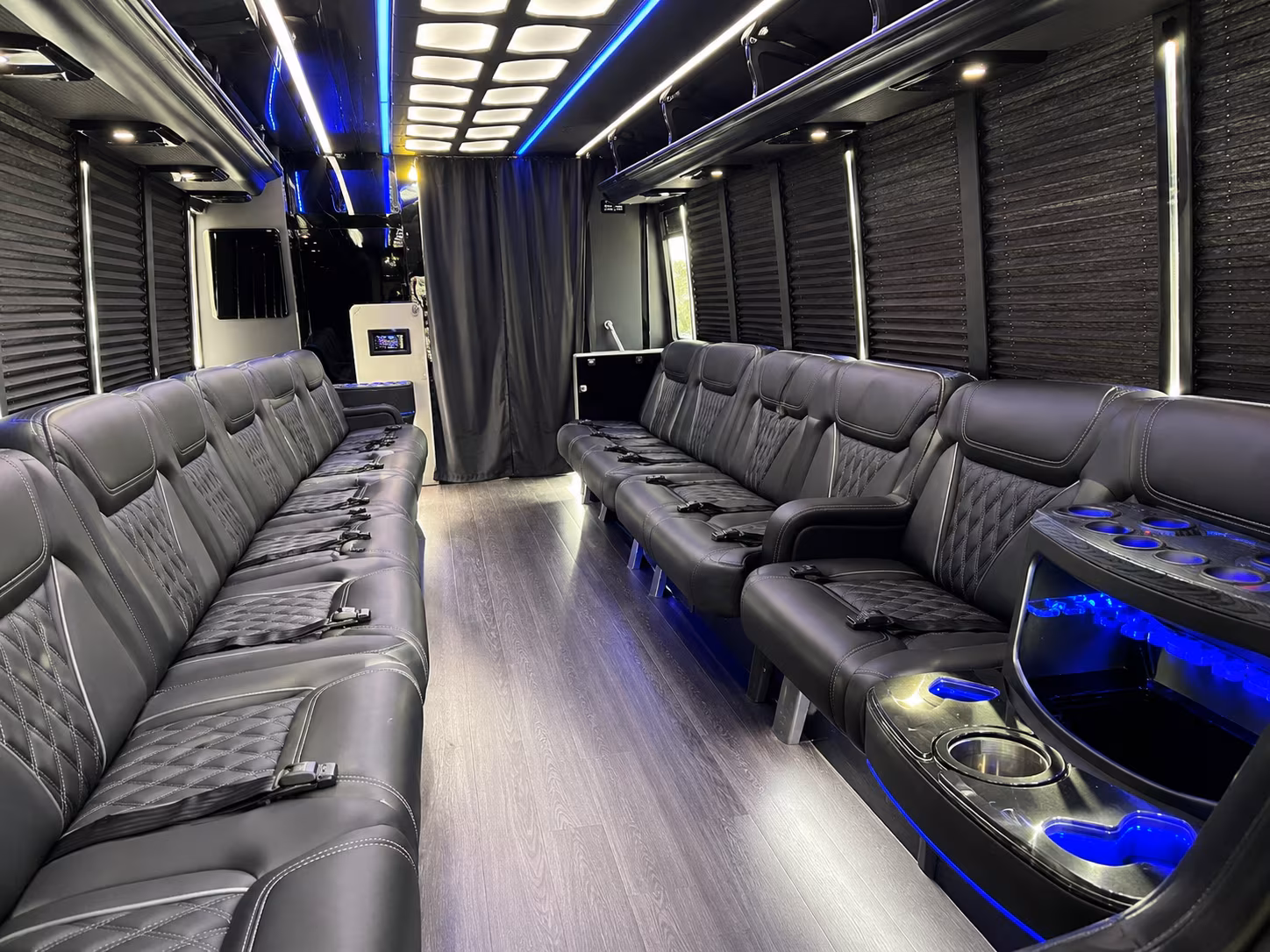 amarillo anniversary party bus rental