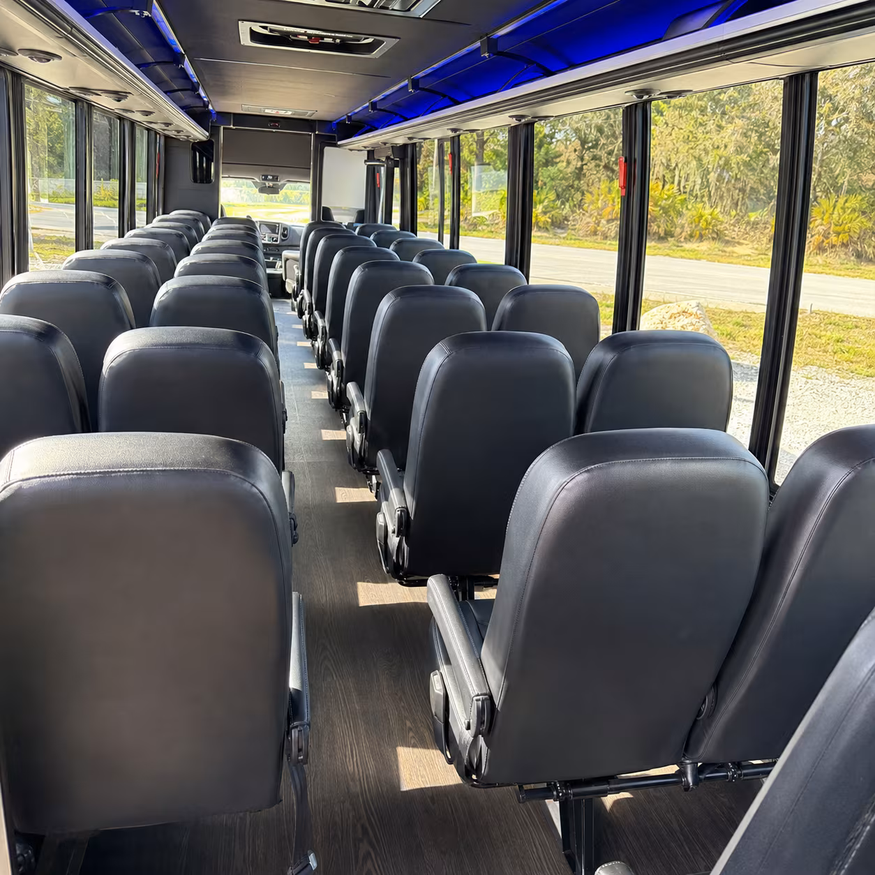 amarillo field trip transportation onboard seating