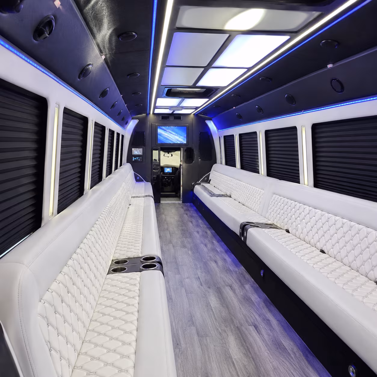 amarillo party bus interior