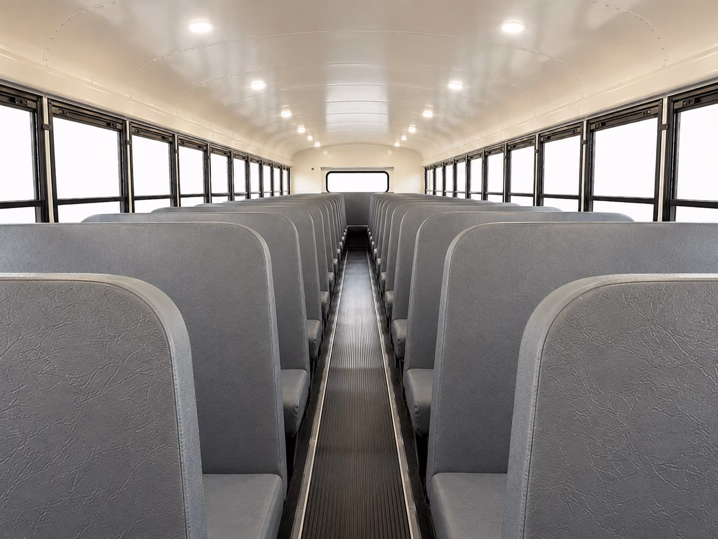amarillo school bus interior