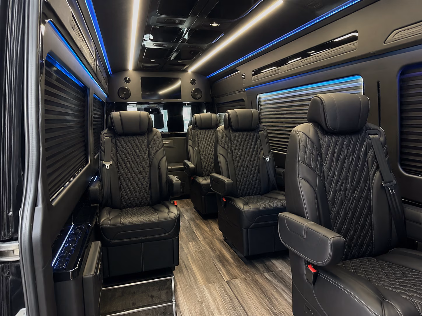 amarillo sprinter van with driver interior