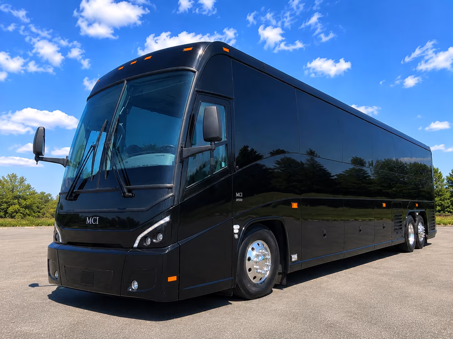 amarillo wedding charter bus rental