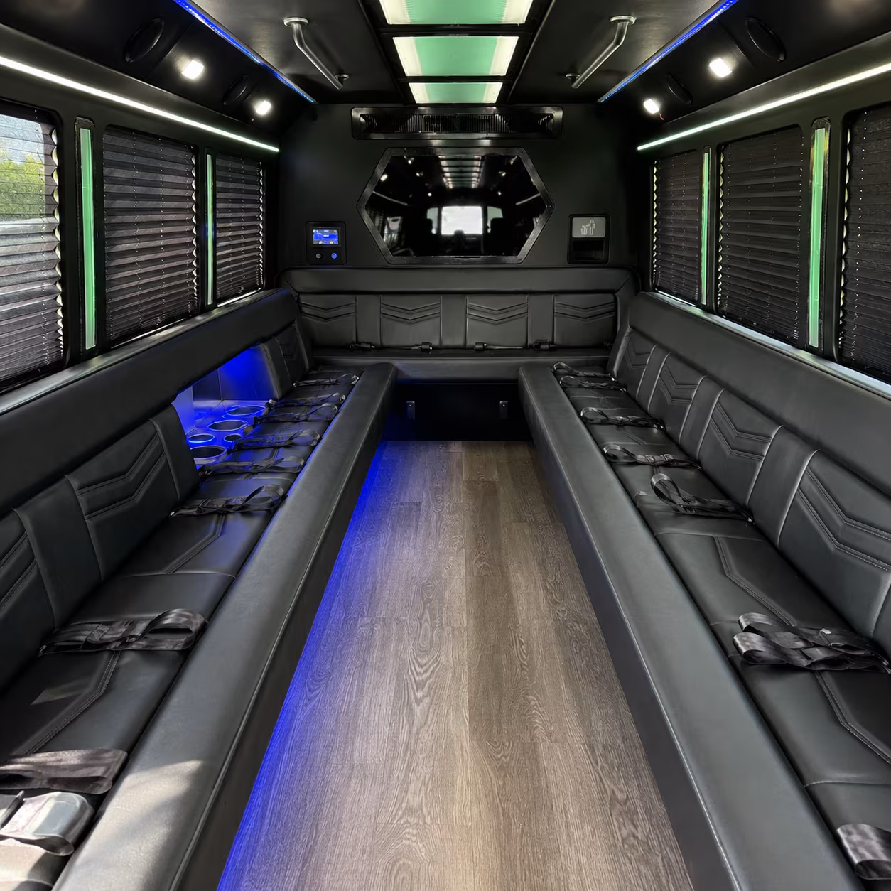 bus rentals for corporate sporting events and client entertainment in amarillo